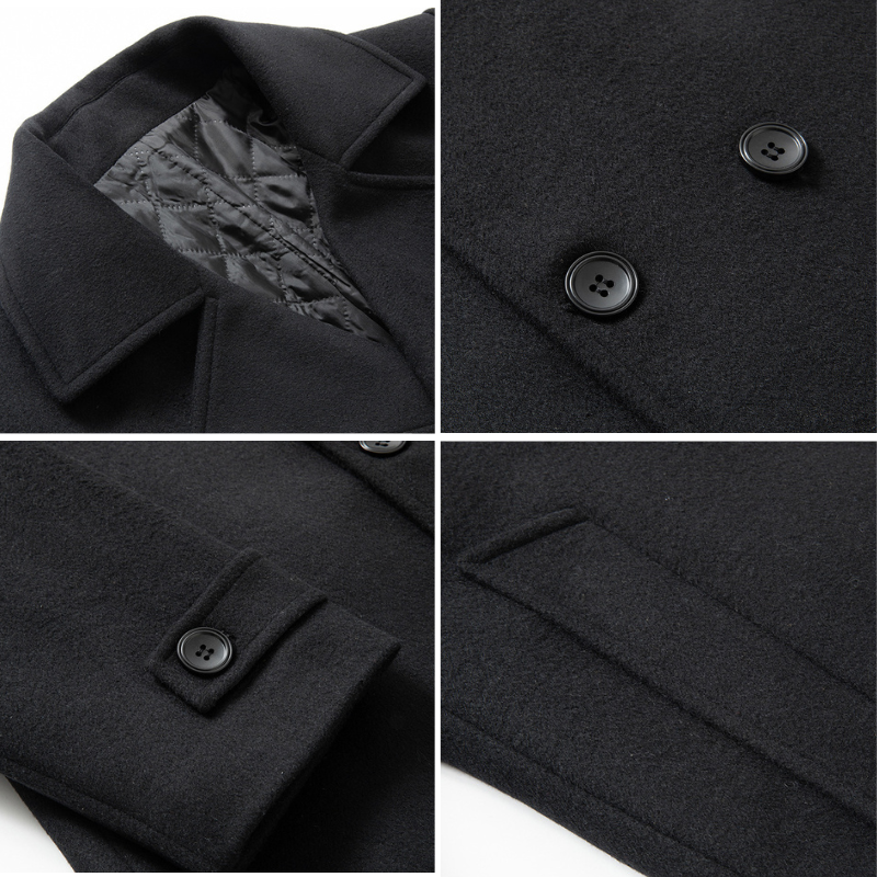 BERNARD⢠WOOL OVERCOAT