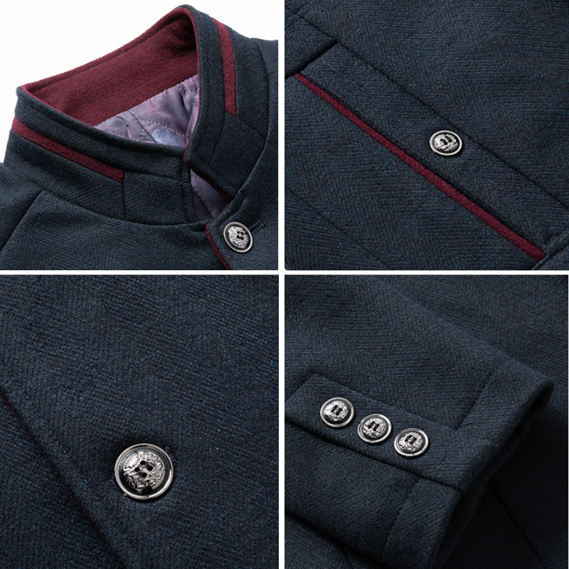 ALESSANDRO⢠WOOL OVERCOAT