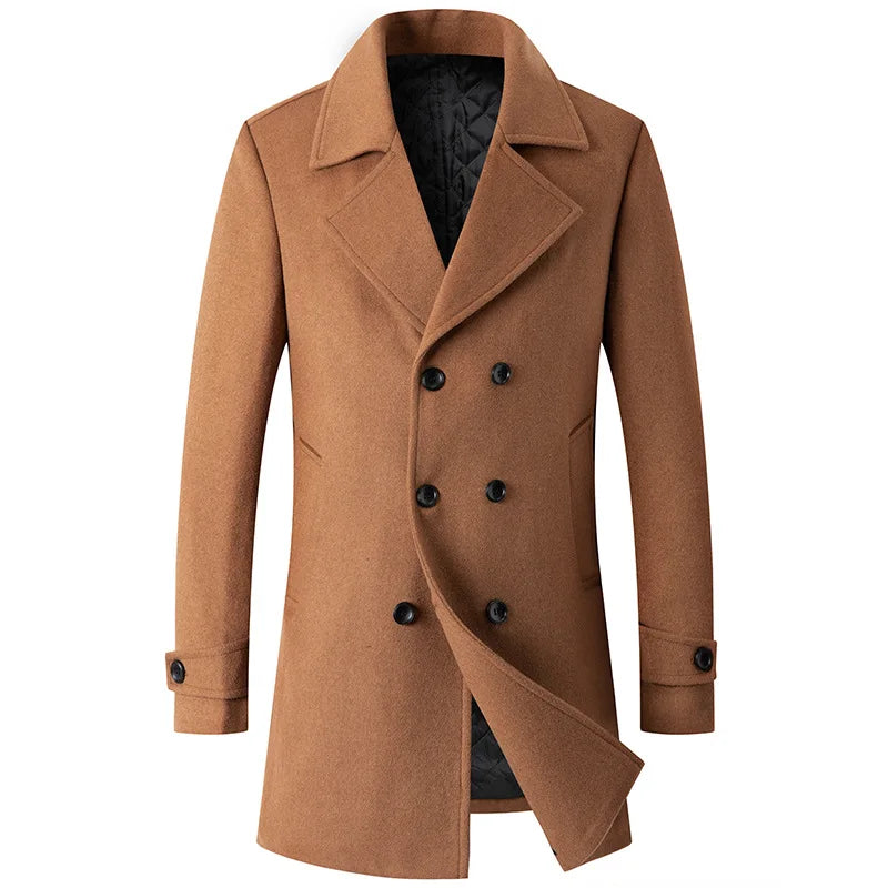 BERNARD⢠WOOL OVERCOAT