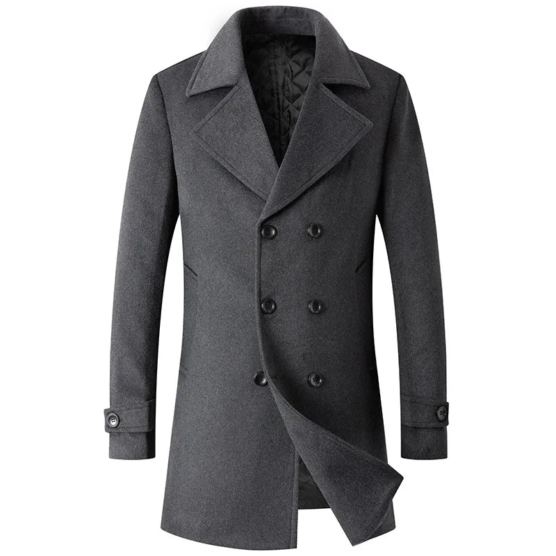 BERNARD⢠WOOL OVERCOAT