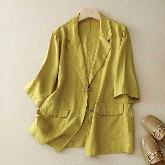 HELEN™ LINEN BLAZER