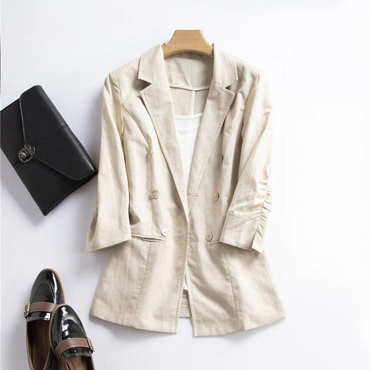 RITA™ LINEN BLAZER