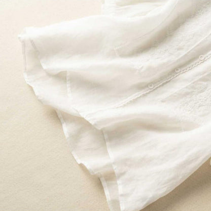 NORA LINEN BLOUSE